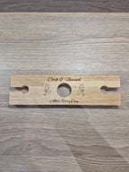 Personalised Wine & Glass Bottle Butler