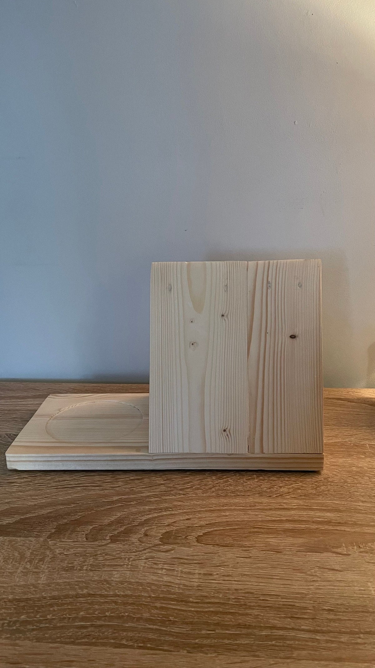 Bedside Book Stand with Cup Holder