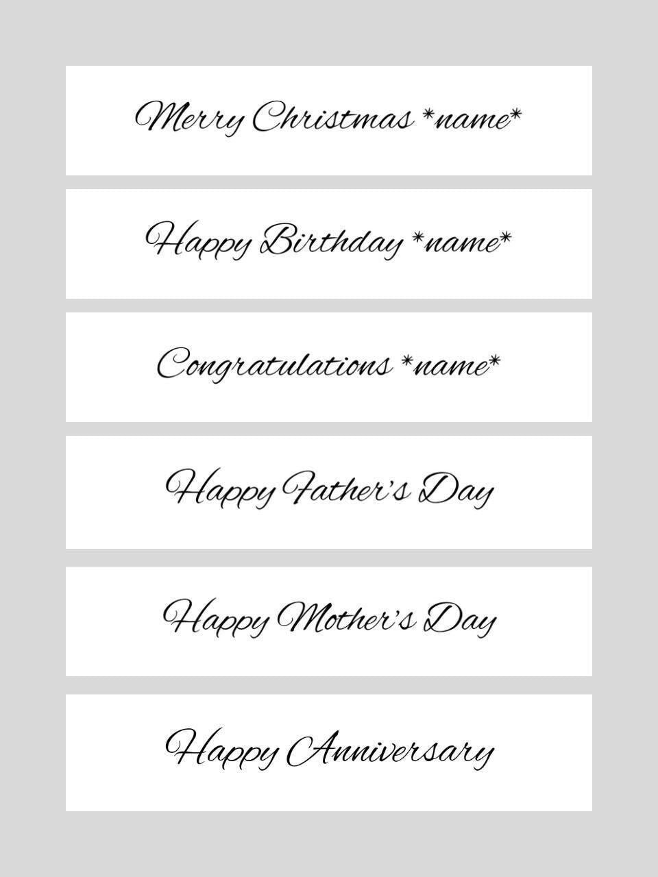 Personalised Bottle Openers
