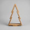 Oak Wooden Christmas Tree Decor