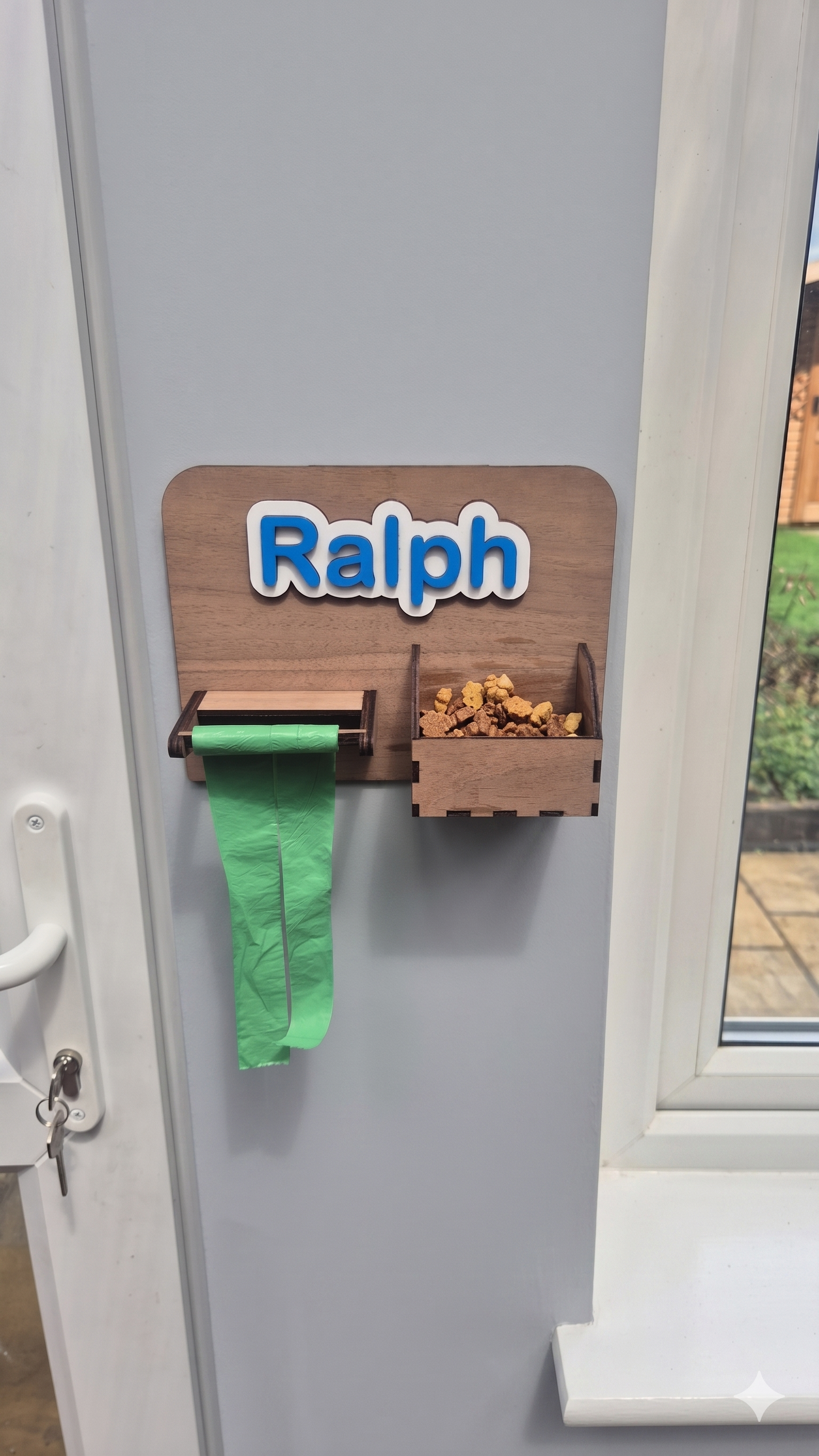 Named Dog Treat Holder
