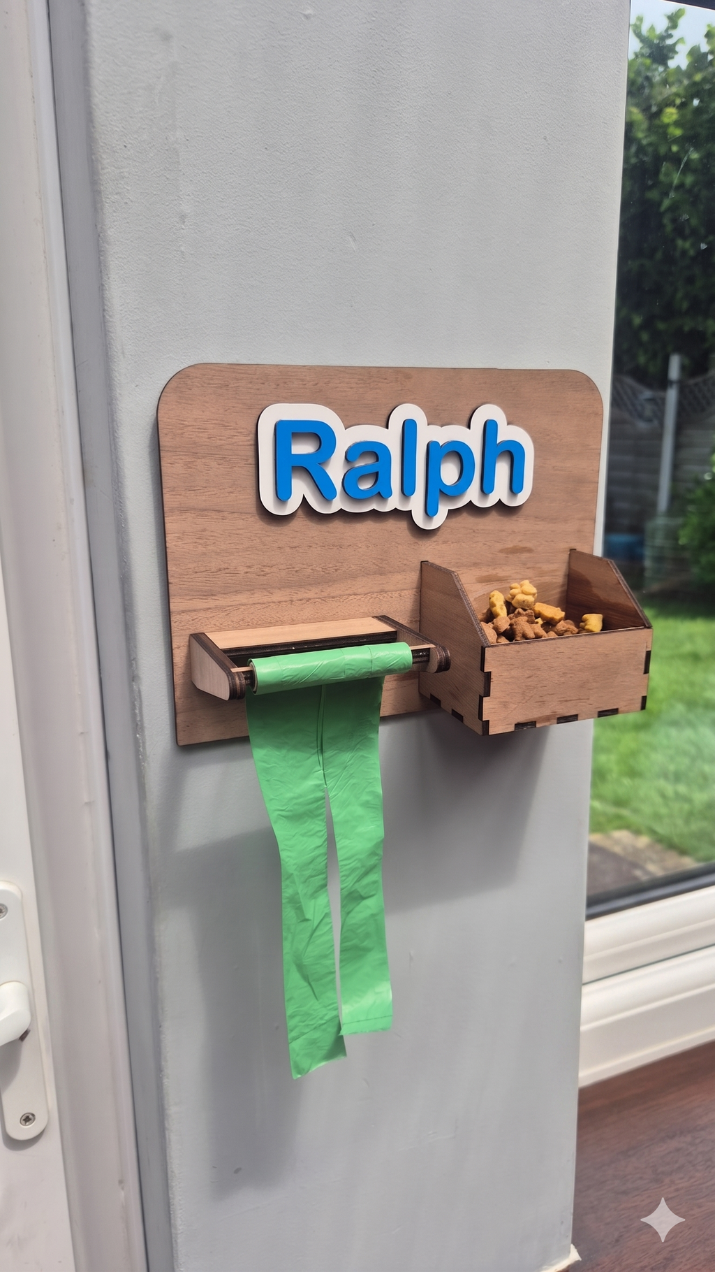 Named Dog Treat Holder