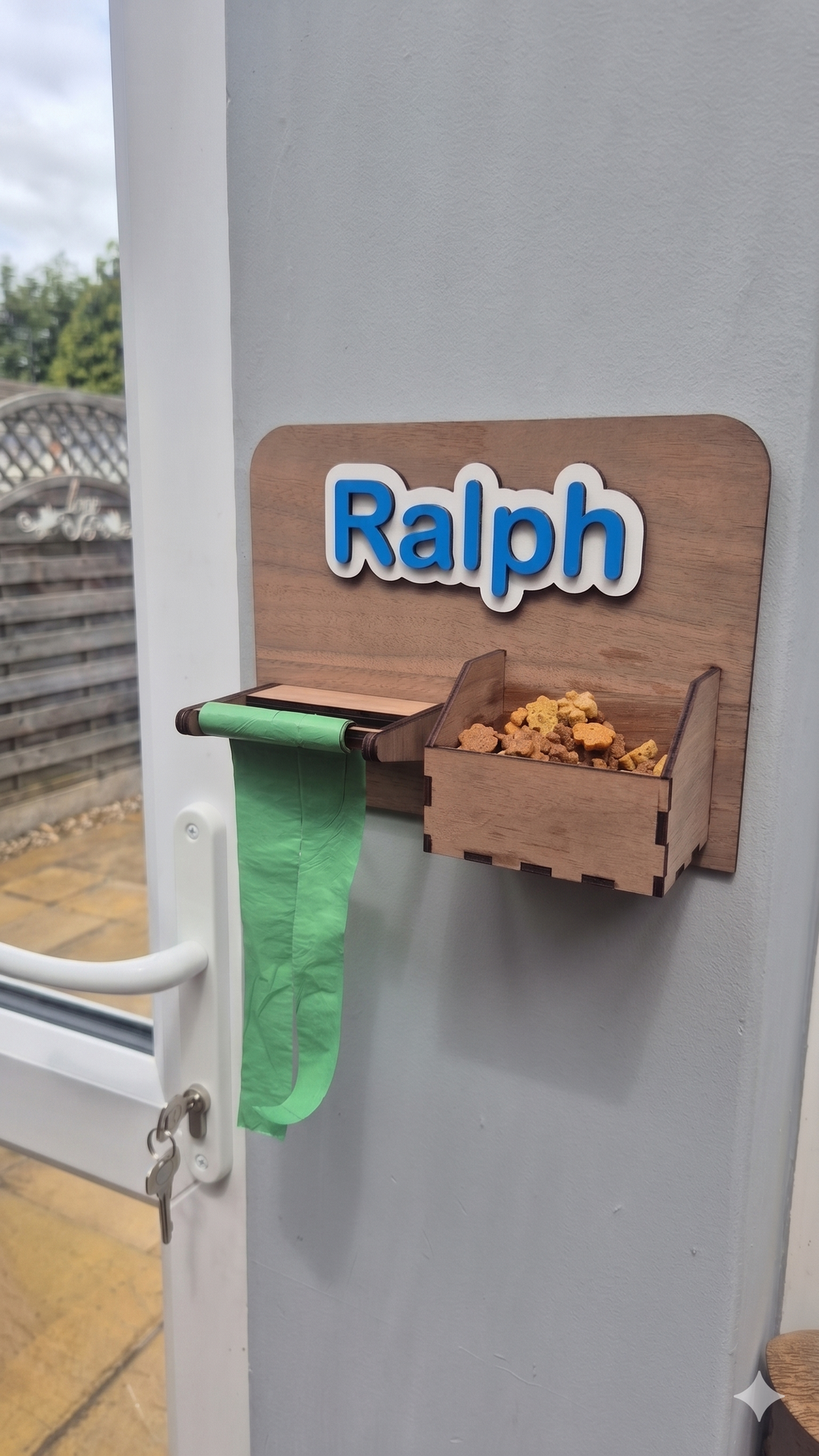 Named Dog Treat Holder