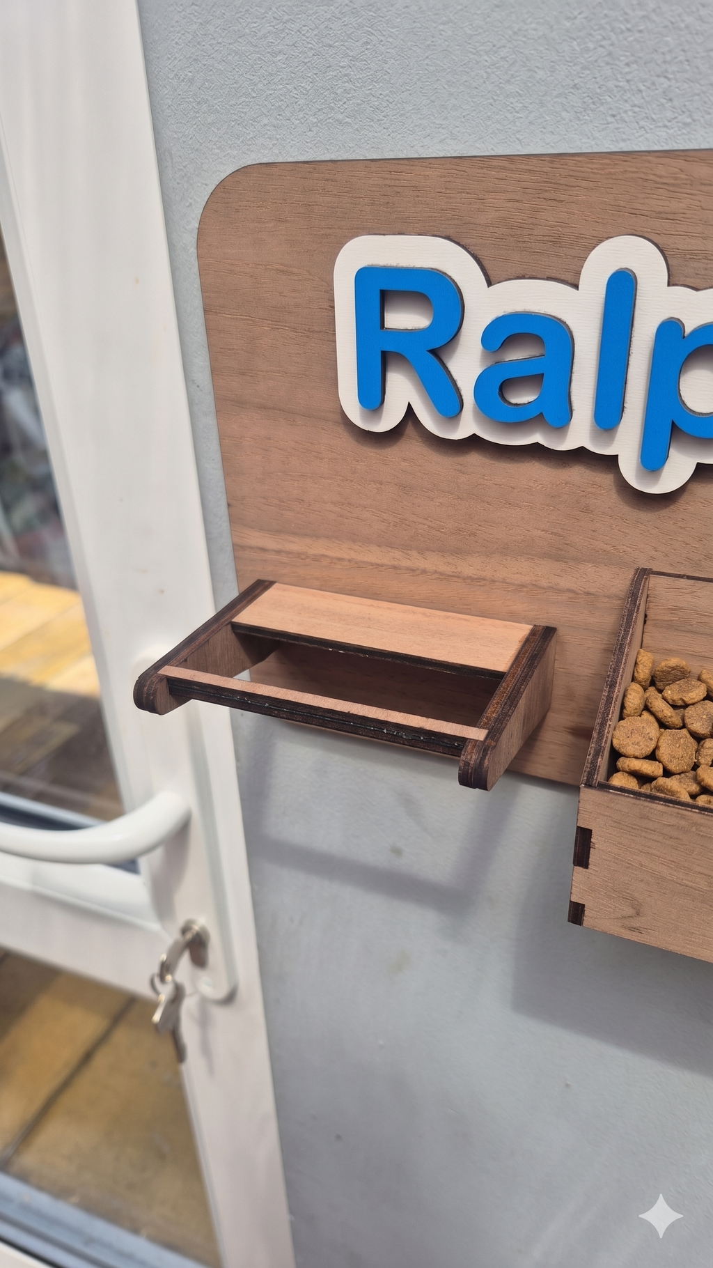 Named Dog Treat Holder