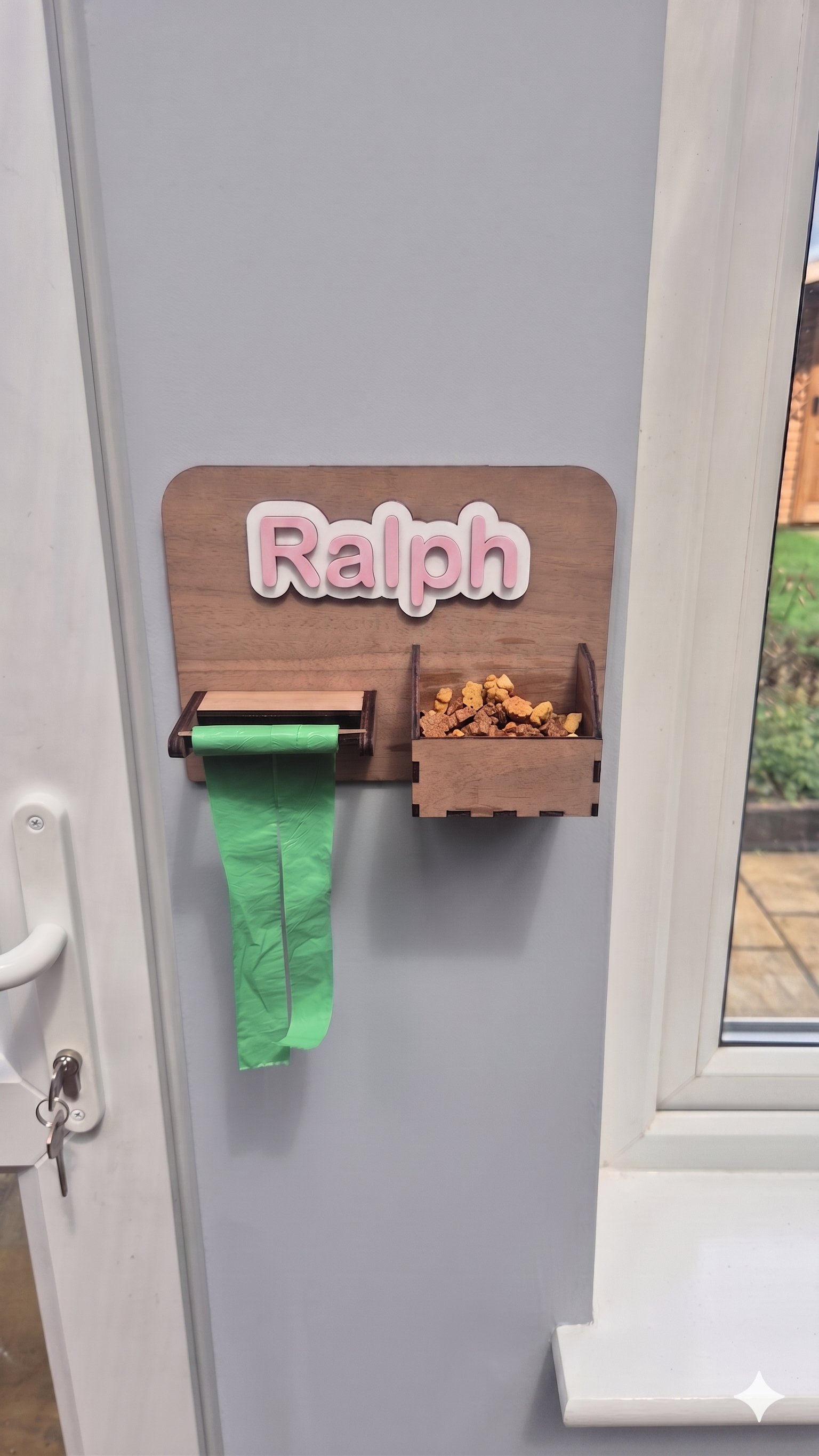 Named Dog Treat Holder