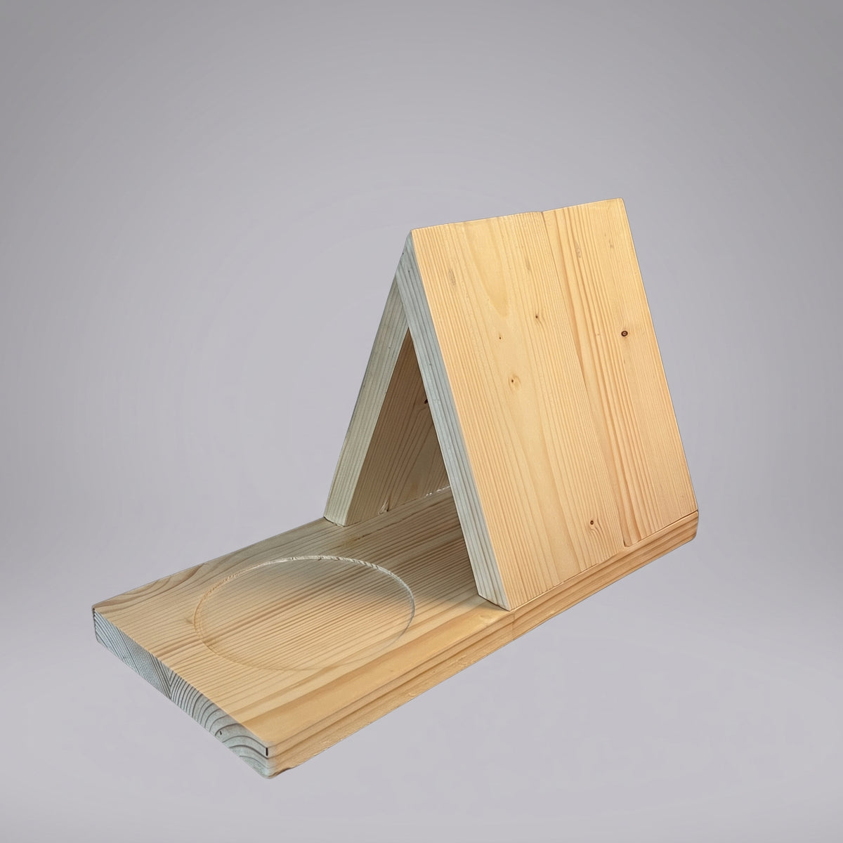 Bedside Book Stand with Cup Holder