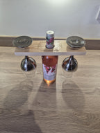 Personalised Wine & Glass Bottle Butler