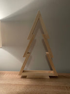 Wooden Christmas Tree Decor