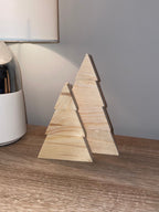 Wooden Christmas Tree Set