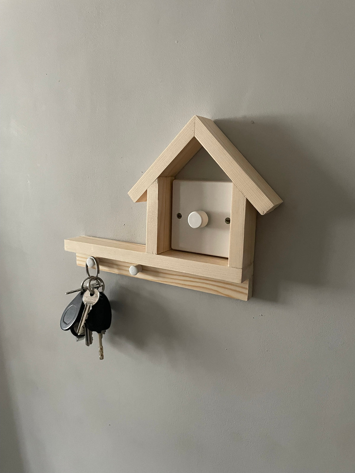 Light Switch Key Holder
